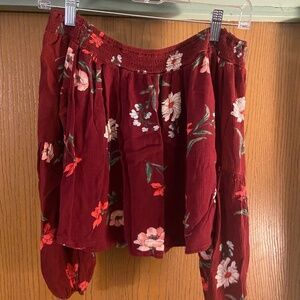 Off the shoulder top